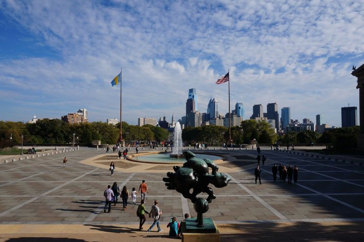 Skyline from Museum of Art