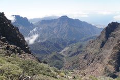 Caldera de Taburiente view near Roque de los Muchachos
