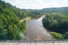 View from Sigulda Cable Car