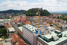 View on Old Town and Castle Hill