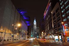 Night View on City Hall