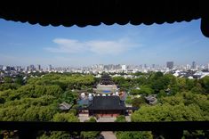 View on Pan Gate Scenic Area from Ruiguang Pagoda