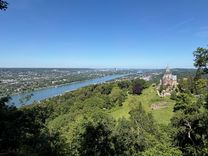 View on Bonn and Schloss Drachenburg