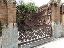 Entry Gate to Finca Güell